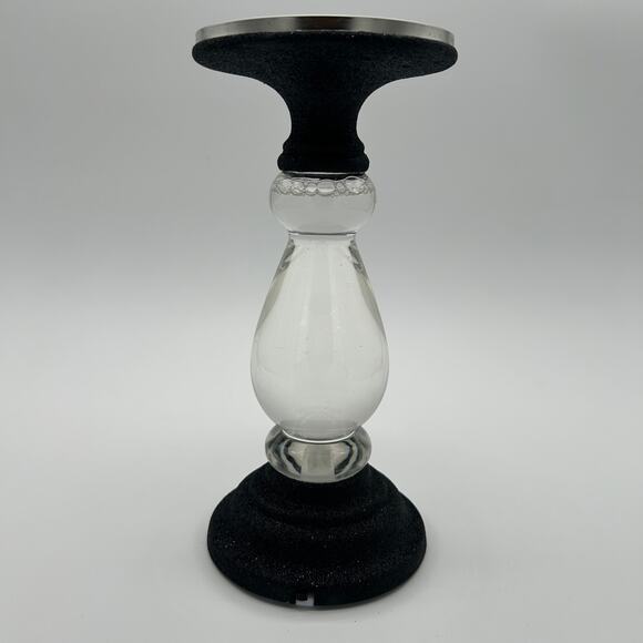 Bath & Body Works Halloween 2019 White Lighted Swirling Candle Holder Pedestal - Picture 2 of 5